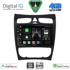 DIGITAL IQ BXF 16406_CPAA (9inc) MULTIMEDIA TABLET for MERCEDES CLK (W209) mod. 2000-2004