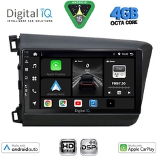 DIGITAL IQ BXF 161904D_CPAA (9inc) MULTIMEDIA TABLET for HONDA CIVIC 4Doors mod. 2012-2016