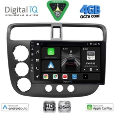 DIGITAL IQ BXF 16187_CPAA (9inc) MULTIMEDIA TABLET for HONDA CIVIC 4D mod. 2001-2006