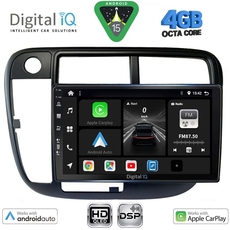 DIGITAL IQ BXF 16186_CPAA CLIMA (9inc) MULTIMEDIA TABLET for HONDA CIVIC mod. 1995-2001