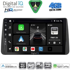 DIGITAL IQ BXK 19149_CPAA DASH (9inc) MULTIMEDIA TABLET for FIAT TIPO mod. 2018-2023