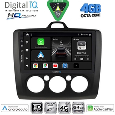 DIGITAL IQ BXK 19156BL_CPAA A/C (9inc) MULTIMEDIA TABLET for FORD FOCUS mod. 2005-2012 (BLACK)