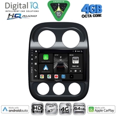 DIGITAL IQ BXK 19277_CPAA (10inc) MULTIMEDIA TABLET for JEEP COMPASS - PATRIOT mod. 2007-2016