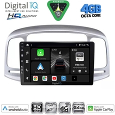 DIGITAL IQ BXK 19249SL_CPAA (9inc) MULTIMEDIA TABLET for HYUNDAI ACCENT mod. 2005-2012 (SILVER)