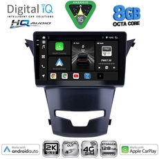 DIGITAL IQ BXK 20653_CPAA (9inc) MULTIMEDIA TABLET for SSANGYONG KORANDO mod. 2014-2019