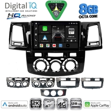 DIGITAL IQ BXK 20720_CPAA (9inc) MULTIMEDIA TABLET for TOYOTA HILUX mod. 2005-2016