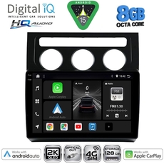 DIGITAL IQ BXK 20767_CPAA CLIMA (10inc) MULTIMEDIA TABLET for VW TOURAN mod. 2003-2010