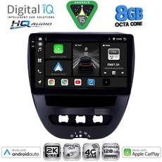 DIGITAL IQ BXK 20707_CPAA (10inc) MULTIMEDIA TABLET for CITROEN C1-PEUGEOT 107-TOYOTA AYGO mod. 2005-2014