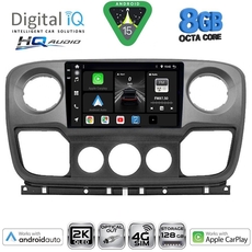 DIGITAL IQ BXK 20463_CPAA (10inc) MULTIMEDIA TABLET for NISSAN NV400 - OPEL MOVANO - RENAULT MASTER mod. 2010-2020