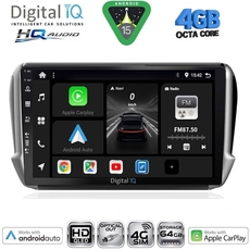 DIGITAL IQ BXK 19508_CPAA (10inc) MULTIMEDIA TABLET for PEUGEOT 208-2008 mod. 2012-2021