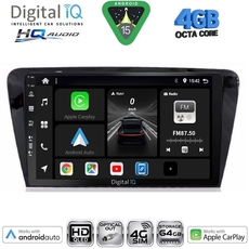 DIGITAL IQ BXK 19597_CPAA (10inc) MULTIMEDIA TABLET for SKODA OCTAVIA 7 mod. 2013-2021