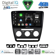 DIGITAL IQ BXK 19595BL_CPAA (10inc) MULTIMEDIA TABLET for SKODA OCTAVIA 5 mod. 2005-2012 (BLACK)