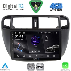 DIGITAL IQ RSG 6186_CPA A/C (9inc) MULTIMEDIA TABLET for HONDA CIVIC mod. 1995-2001