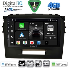 DIGITAL IQ BXK 19697BL_CPAA (9inc) MULTIMEDIA TABLET for SUZUKI VITARA mod. 2016-2025 (BLACK)