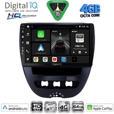 DIGITAL IQ BXK 19707_CPAA (10inc) MULTIMEDIA TABLET for CITROEN C1-PEUGEOT 107-TOYOTA AYGO mod. 2005-2014