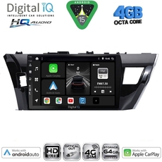DIGITAL IQ BXK 19714SM_CPAA (10inc) MULTIMEDIA TABLET for TOYOTA COROLLA mod. 2013-2016