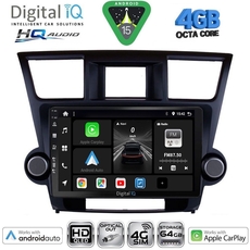 DIGITAL IQ BXK 19719_CPAA (10inc) MULTIMEDIA TABLET for TOYOTA HIGHLANDER mod. 2008-2015