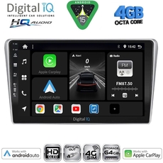 DIGITAL IQ BXK 19704SL_CPAA (9inc) MULTIMEDIA TABLET for TOYOTA AVENSIS (T25) mod. 2003-2009 (SILVER)