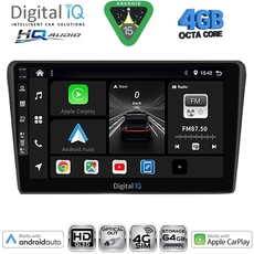 DIGITAL IQ BXK 19704BL_CPAA (9inc) MULTIMEDIA TABLET for TOYOTA AVENSIS (T25) mod. 2003-2009 (BLACK)