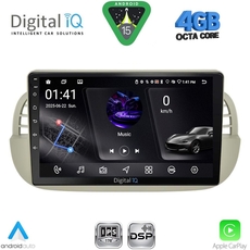 DIGITAL IQ RSG 6130BG_CPA (9inc) MULTIMEDIA TABLET for FIAT 500 mod. 2007-2015 (BEIGE)