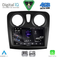 DIGITAL IQ RSG 6108_CPA (9inc) MULTIMEDIA TABLET for DACIA LOGAN – SANDERO mod. 2012-2019