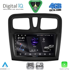 DIGITAL IQ RSG 6108SQ_CPA (9inc) MULTIMEDIA TABLET for DACIA LOGAN – SANDERO mod. 2012-2019