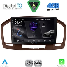 DIGITAL IQ RSG 6491BR_CPA (9inc) MULTIMEDIA TABLET for OPEL INSIGNIA mod. 2008-2013 (BROWN)