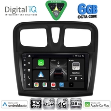 DIGITAL IQ BXF 17108SQ_CPAA (9inc) MULTIMEDIA TABLET for DACIA LOGAN – SANDERO mod. 2012-2019