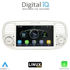 DIGITAL IQ BLA 065BG_CPA (7" DECK) MULTIMEDIA LINUX SYSTEM for FIAT 500 mod. 2007-2015 (BEIGE)