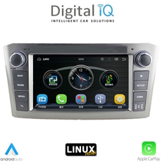 DIGITAL IQ BLA 025SL_CPA (7" DECK) MULTIMEDIA LINUX SYSTEM for TOYOTA AVENSIS mod. 2003-2009 (SILVER)