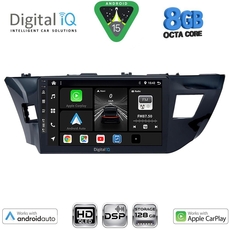 DIGITAL IQ BXF 18714MD_CPAA (10inc) MULTIMEDIA TABLET for TOYOTA COROLLA mod. 2013-2016