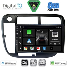 DIGITAL IQ BXF 18186_CPAA CLIMA (9inc) MULTIMEDIA TABLET for HONDA CIVIC mod. 1995-2001