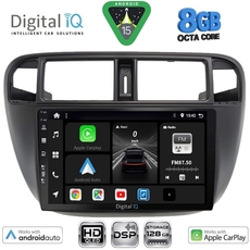 DIGITAL IQ BXF 18186_CPAA A/C (9inc) MULTIMEDIA TABLET for HONDA CIVIC mod. 1995-2001