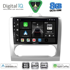 DIGITAL IQ BXF 18156SL_CPAA CLIMA (9inc) MULTIMEDIA TABLET for FORD FOCUS mod. 2005-2012 (SILVER)