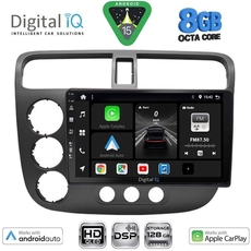 DIGITAL IQ BXF 18187_CPAA (9inc) MULTIMEDIA TABLET for HONDA CIVIC 4D mod. 2001-2006