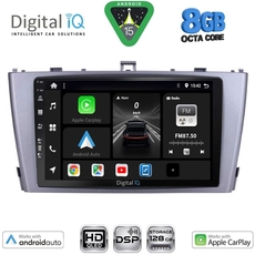DIGITAL IQ BXF 18705SL_CPAA (9inc) MULTIMEDIA TABLET for TOYOTA AVENSIS (T27) mod. 2009-2015 (SILVER)