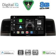 DIGITAL IQ BXF 18712BL_CPAA (9inc) MULTIMEDIA TABLET for TOYOTA COROLLA mod. 2001-2006 (BLACK)