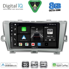 DIGITAL IQ BXF 18726SL_CPAA (9inc) MULTIMEDIA TABLET for TOYOTA PRIUS mod. 2009-2015 (SILVER)