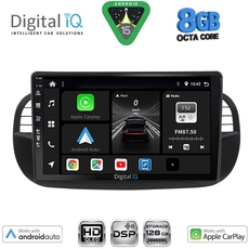 DIGITAL IQ BXF 18130BL_CPAA (9inc) MULTIMEDIA TABLET for FIAT 500 mod. 2007-2015 (BLACK)