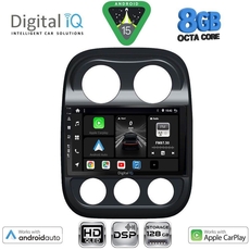 DIGITAL IQ BXF 18277_CPAA (10inc) MULTIMEDIA TABLET for JEEP COMPASS - PATRIOT mod. 2007-2016