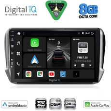 DIGITAL IQ BXF 18508_CPAA (10inc) MULTIMEDIA TABLET for PEUGEOT 208-2008 mod. 2012-2021