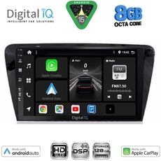 DIGITAL IQ BXF 18597_CPAA (10inc) MULTIMEDIA TABLET for SKODA OCTAVIA 7 mod. 2013-2021
