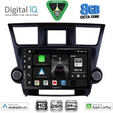 DIGITAL IQ BXF 18719_CPAA (10inc) MULTIMEDIA TABLET for TOYOTA HIGHLANDER mod. 2008-2015