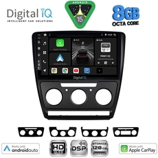 DIGITAL IQ BXF 18595BL_CPAA (10inc) MULTIMEDIA TABLET for SKODA OCTAVIA 5 mod. 2005-2012 (BLACK)
