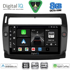DIGITAL IQ BXF 18084BL_CPAA (9inc) MULTIMEDIA TABLET for CITROEN C4  mod. 2004-2011 (BLACK)