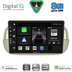 DIGITAL IQ BXF 18130BG_CPAA (9inc) MULTIMEDIA TABLET for FIAT 500 mod. 2007-2015 (BEIGE)