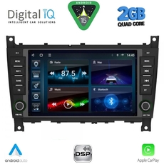 DIGITAL IQ BLD 293_CPA (7" DECK) MULTIMEDIA SYSTEM for MERCEDES C (W203) - CLK (W209) mod. 2004-2008