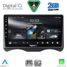 DIGITAL IQ RSD 1091_CPA (9inc) MULTIMEDIA TABLET for CITROEN C3 mod. 2001-2009 (DASHBOARD)