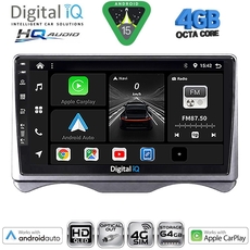 DIGITAL IQ BXK 19091_CPAA (9inc) MULTIMEDIA TABLET for CITROEN C3 mod. 2001-2009 (DASHBOARD)