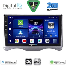 DIGITAL IQ BXC 3091_CPAA (9inc) MULTIMEDIA TABLET for CITROEN C3 mod. 2001-2009 (DASHBOARD)